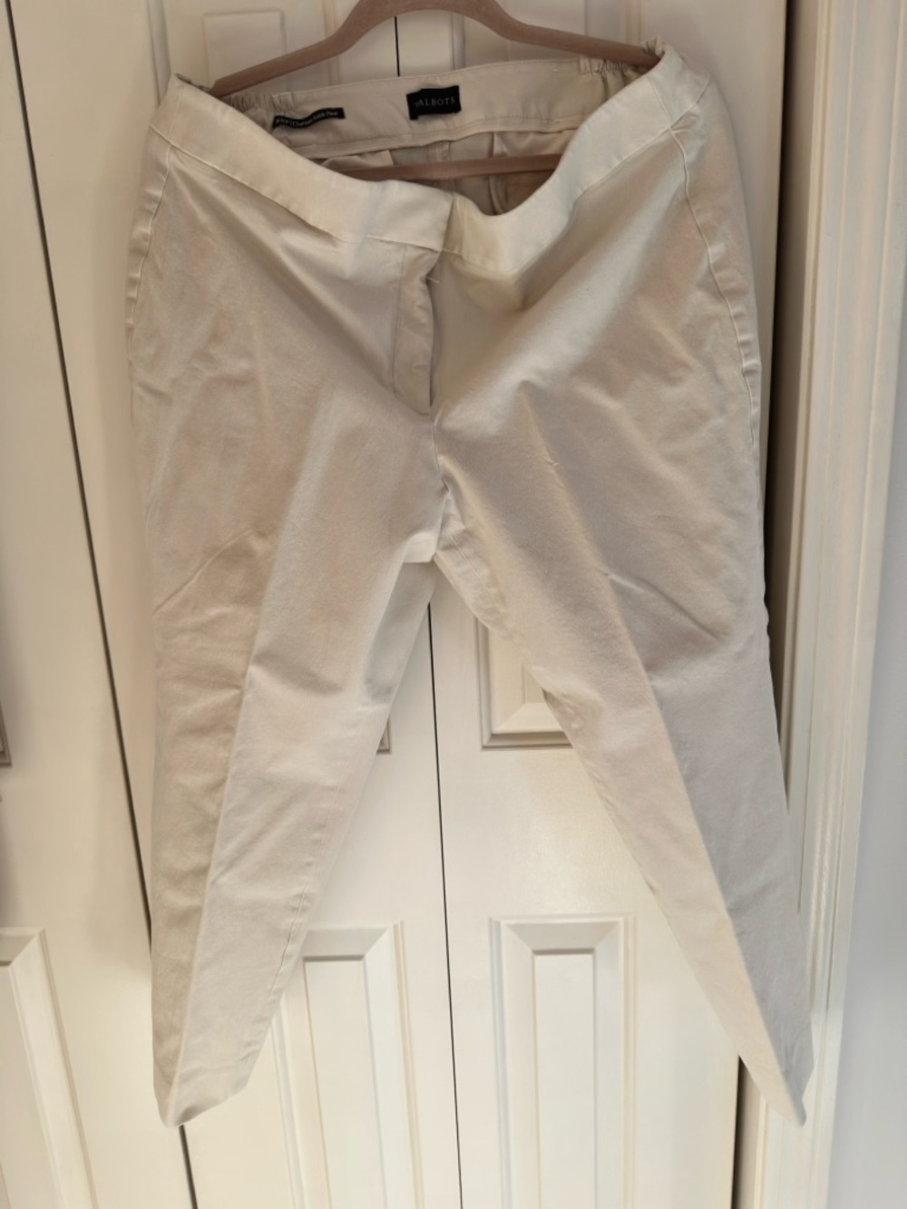 Talbots beige Chatham Ankle Pant size 18WP